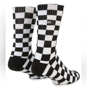 Vans Classic Checkered Black and White Socks